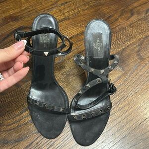 Valentino rock stud sandal heel